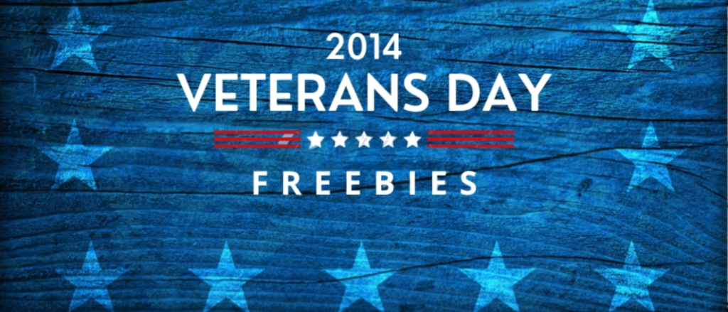 2104 veterans' day freebies